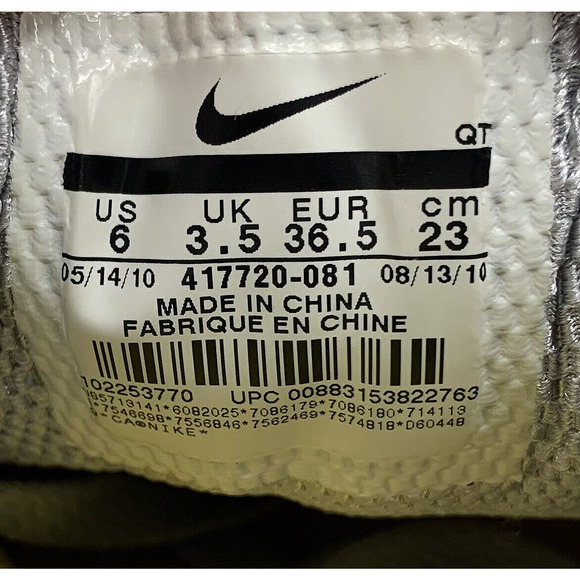 NIKE AIR MAX PLUS LIVESTRONG Running Athletic Shoes 417720-081 Women's Size 6 - Picture 11 of 11